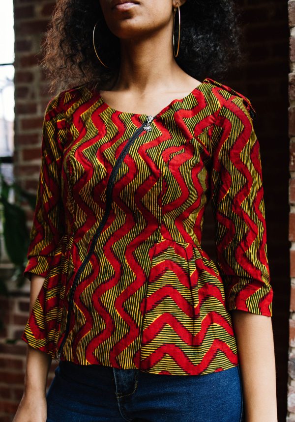 Ankara jacket - Image 4